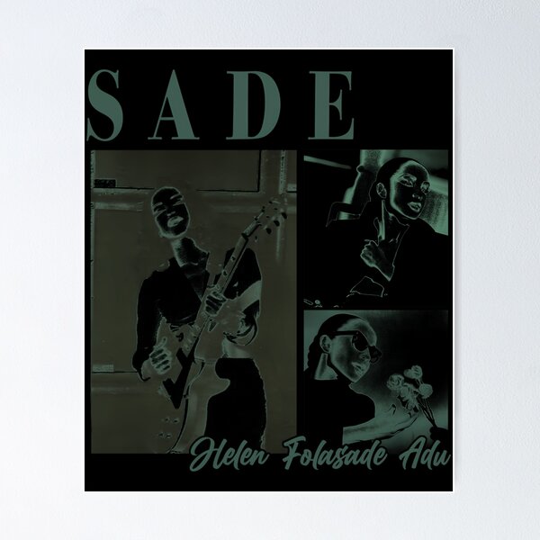 Item preview,  Sade Adu Music Band Jazz Pop Vintage Signature Retro 80S 90S Bootleg Rap Style designed and sold by AttempleCan.