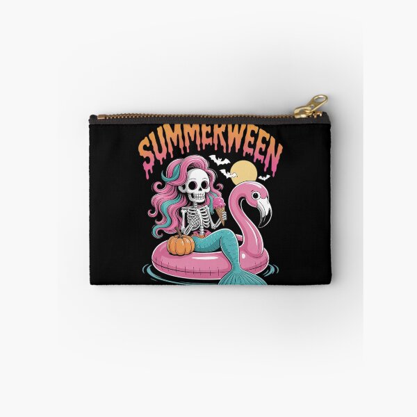 Item preview, Halloween Tropical Summerween Mermaid Skeleton designed and sold by FndPardaL.