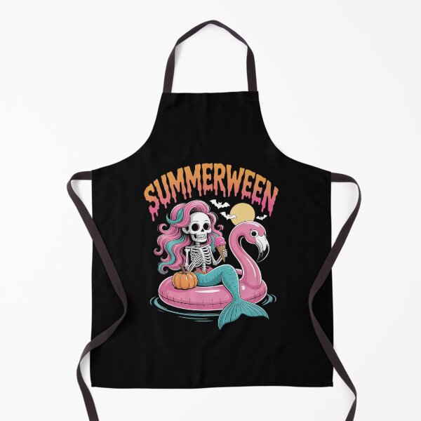 Item preview, Halloween Tropical Summerween Mermaid Skeleton designed and sold by FndPardaL.