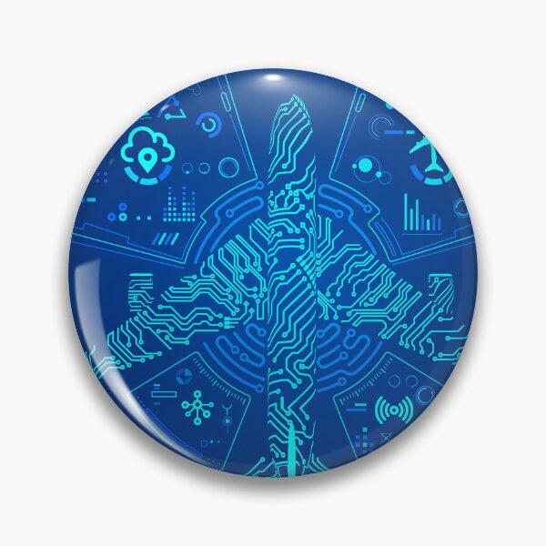 Item preview, digital twin or aviation technology, graphic of airplane shape combined with electronic pattern and futuristic element designed and sold by NiamLab.