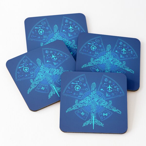 Item preview, digital twin or aviation technology, graphic of airplane shape combined with electronic pattern and futuristic element designed and sold by NiamLab.