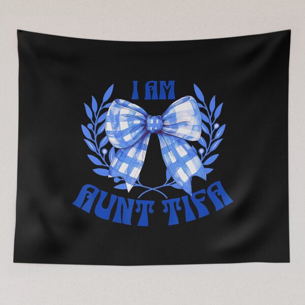 Item preview, I Am Aunt Tifa Protest Pun designed and sold by ElizabethVivan.