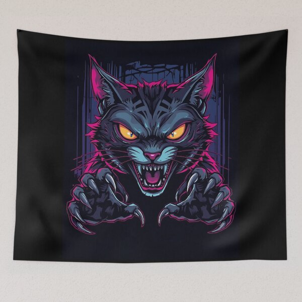 Item preview, Black cat designed and sold by whatthefoxsays.