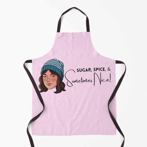 Item preview, Snarky Winter Girl in Blue Snowcap – Sarcastic Cozy Season Illustration for Stickers & Gifts designed and sold by SimplyJasper.