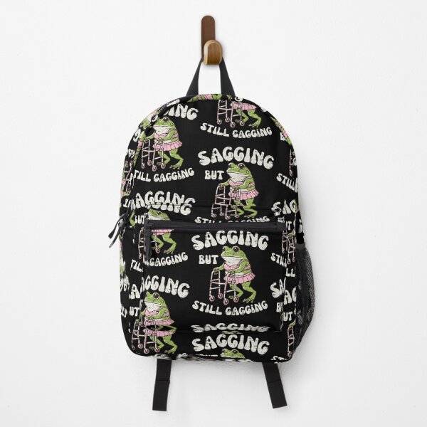 Item preview, Sagging But Still Gagging Frog Funny Cringe Meme Women Men designed and sold by EstherDiane.