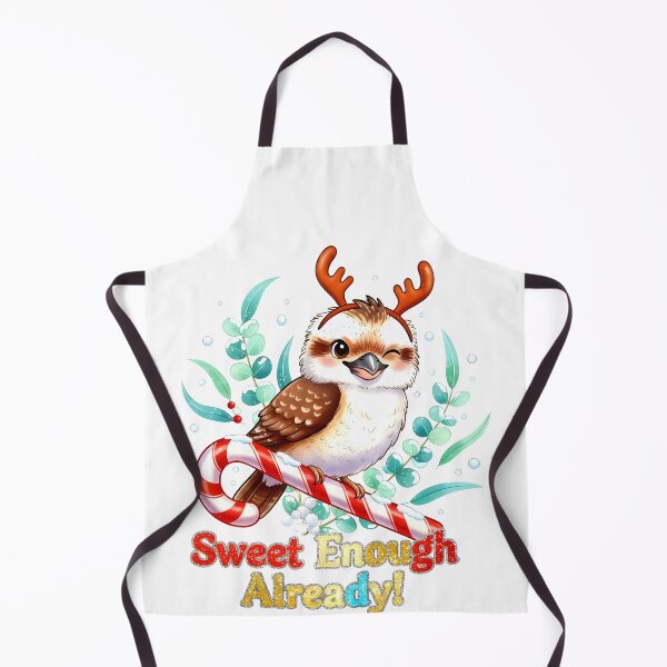Item preview, xmas kookaburra Funny ChrisChristmas Kookaburra on Candy Cane – Sweet Enough Already Funny Art designed and sold by Uglyandcute.