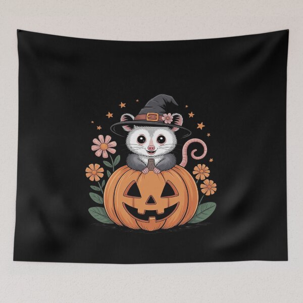 Item preview, Halloween Vibes Spooky Season Opossum Lover Feral & Boo-JEE designed and sold by FndPardaL.