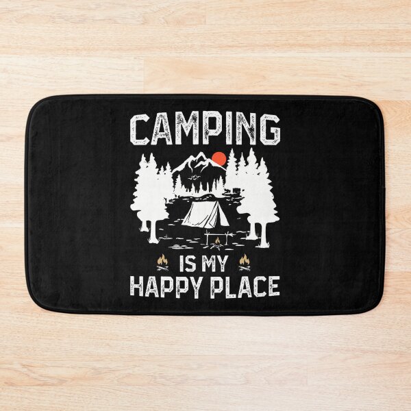 Item preview, Camping Is My Happy Place Funny Camper Forest Camp Camping designed and sold by DorisElaine.