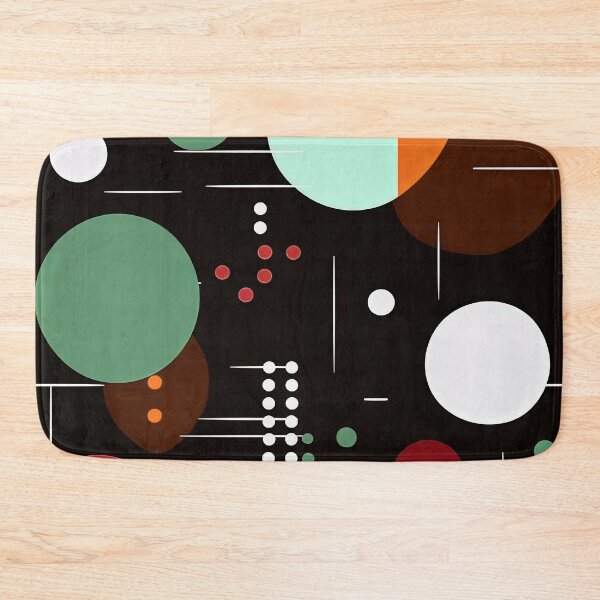 Item preview, Mid-Century Modern Abstract Colorful Geometric Circles Graphic Designs  designed and sold by DEC02.