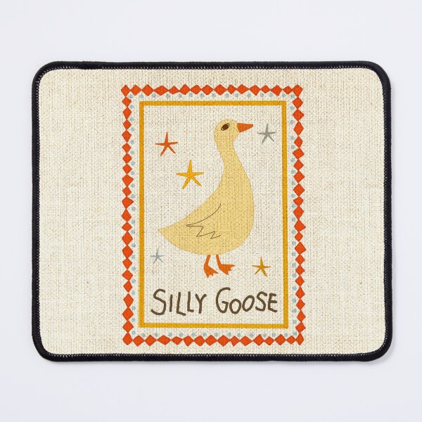 Item preview, Retro Vintage Silly Goose Nursery Art designed and sold by SaltedBeachPaperie.
