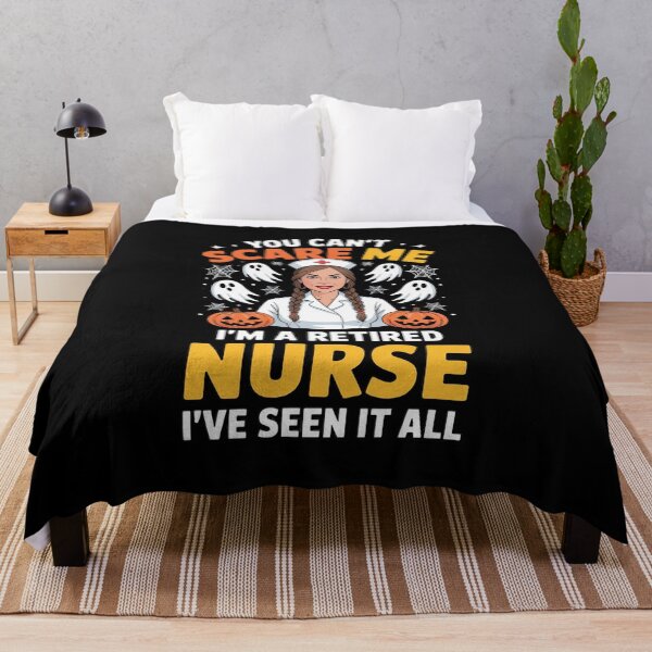 Item preview, Halloween You Cant Scare Me I'm A Retired Nurse I've Seen It designed and sold by FndPardaL.