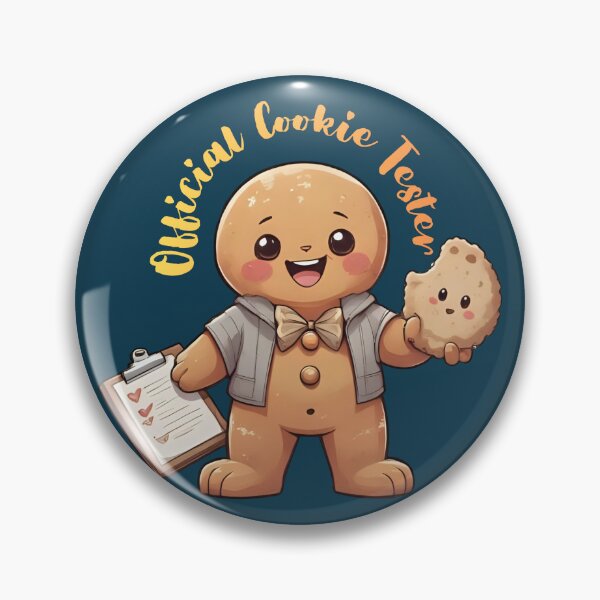 Item preview, Official Cookie Tester – Cute Gingerbread Christmas Design designed and sold by HANG ON STUDIO .
