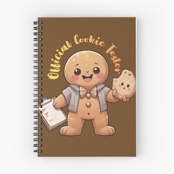 Item preview, Official Cookie Tester – Cute Gingerbread Christmas Design designed and sold by HANG ON STUDIO .