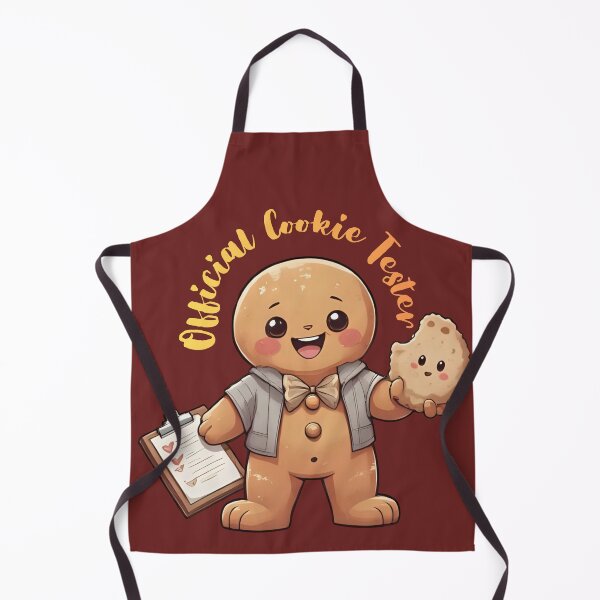 Item preview, Official Cookie Tester – Cute Gingerbread Christmas Design designed and sold by HANG ON STUDIO .