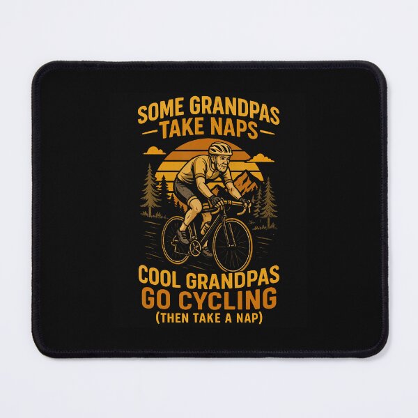 Item preview, Cool Grandpa Biker Funny Cycling Saying Outdoor Adventure designed and sold by RosaliaAmber.