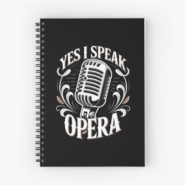 Item preview, Yes I Speak Opera Theater Singer Performer - designed and sold by ElizabethVivan.