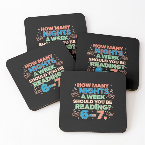 Item preview, How Many Nights A Week Should You Be Reading 67 Meme designed and sold by ElizabethVivan.