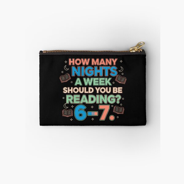 Item preview, How Many Nights A Week Should You Be Reading 67 Meme designed and sold by ElizabethVivan.