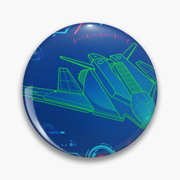 Item preview, aerospace engineering of space travel, graphic of lined spaceship with sci-fi interface designed and sold by NiamLab.