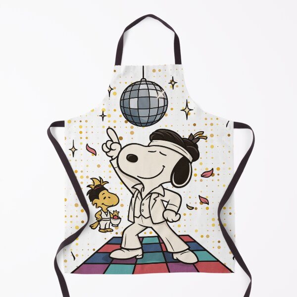 Item preview, Disco Snoopy – 80s Groove Dog Dancing Under Disco Ball designed and sold by Tidal Arts.
