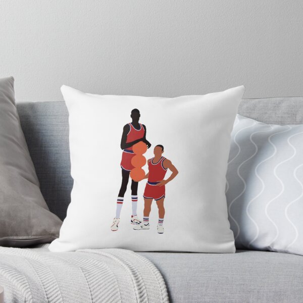 Aperçu de l'œuvre Manute Bol et Muggsy Bogues Art créée et vendue par MariaBriceno.
