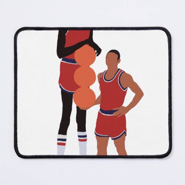 Item preview, Manute Bol And Muggsy Bogues Art designed and sold by MariaBriceno.