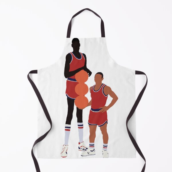 Item preview, Manute Bol And Muggsy Bogues Art designed and sold by MariaBriceno.