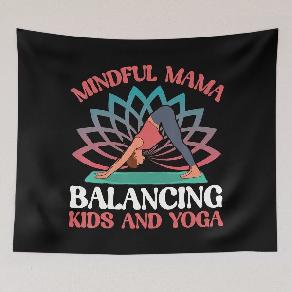 Item preview, Mindful Mama Balancing And Yoga Mom designed and sold by ElizabethVivan.