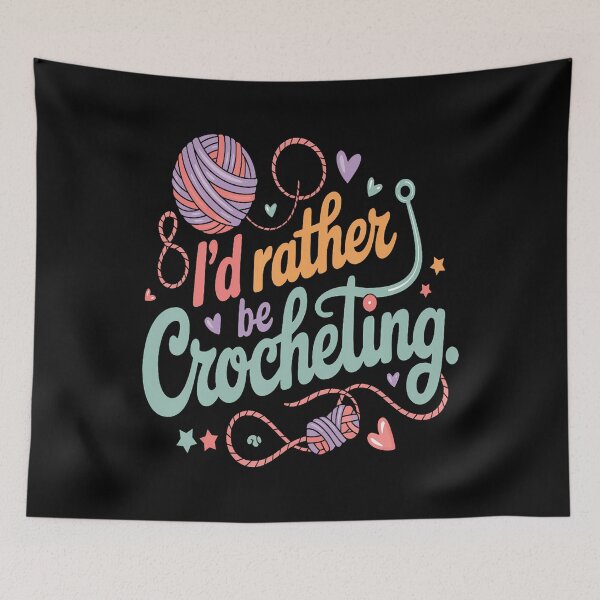 Item preview, Funny Crochet Lover Knitting Yarn Crocheter designed and sold by RosaliaAmber.