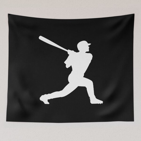 Item preview, Baseball Batter Mid Swing designed and sold by BrandyMartha.