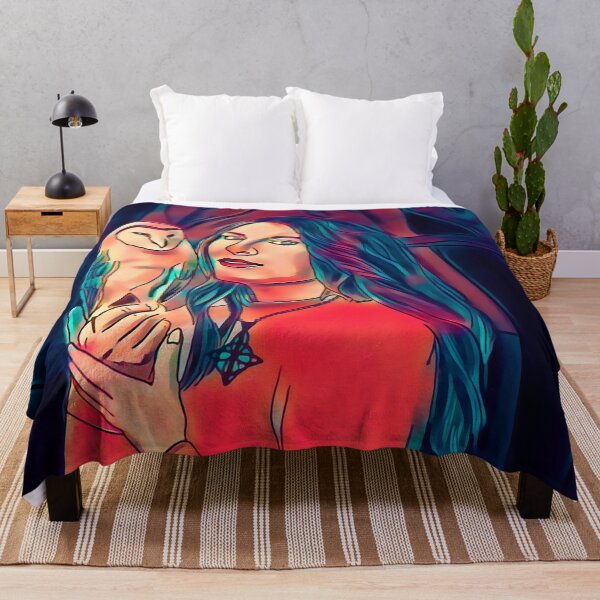 Item preview, Mystic Woman with Owl – Digital Stencil Art designed and sold by GAP90.