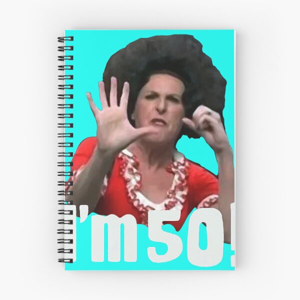 Item preview, I'm 50 - Sally O'Malley Classic designed and sold by xnewsomefiles.