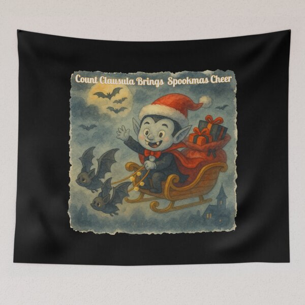 Item preview, Count Clausula Brings Spookmas Cheer designed and sold by BeesNeesTees.