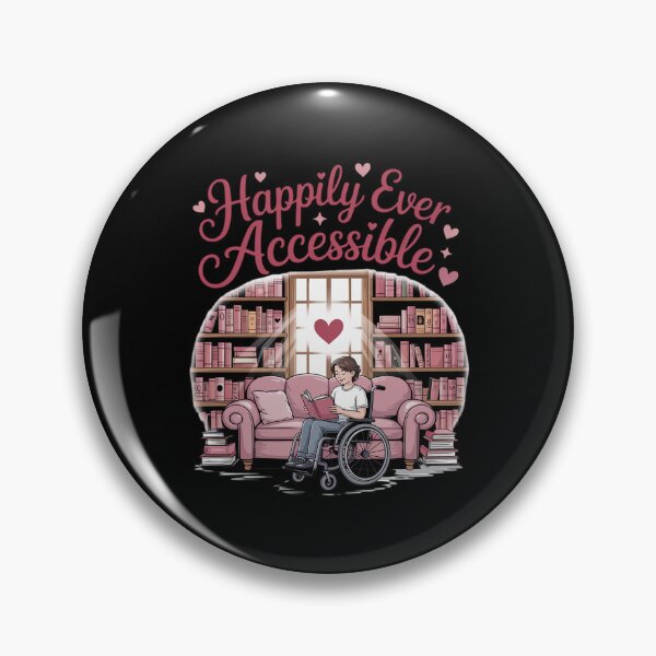 Item preview, Happily Ever Accessible Girl Reading with Wheelchair designed and sold by JaskconLIfe23.