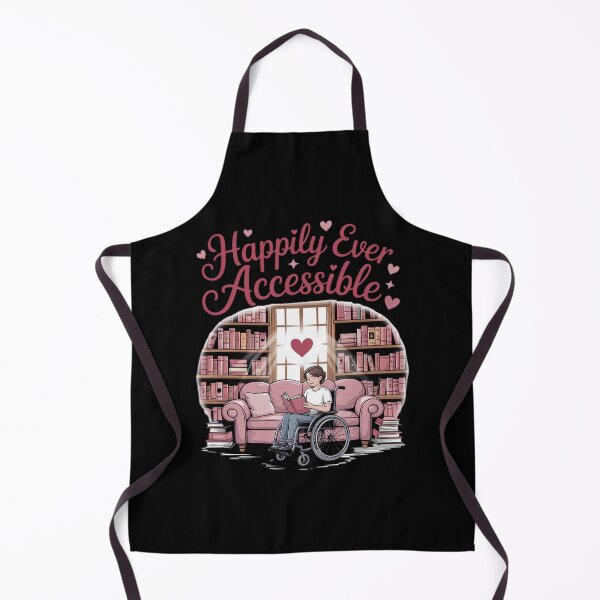 Item preview, Happily Ever Accessible Girl Reading with Wheelchair designed and sold by JaskconLIfe23.