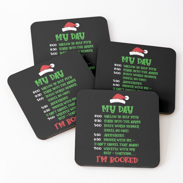 Item preview, Grinch I Am Booked Funny Busy Schedule List designed and sold by sardencourey3.