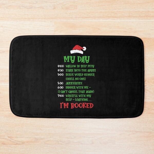 Item preview, Grinch I Am Booked Funny Busy Schedule List designed and sold by sardencourey3.