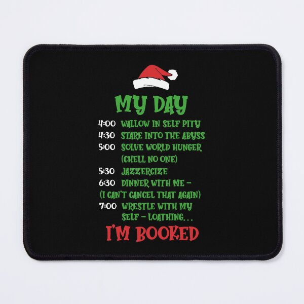 Item preview, Grinch I Am Booked Funny Busy Schedule List designed and sold by sardencourey3.