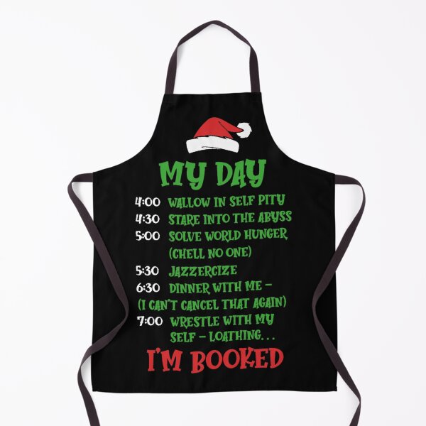 Item preview, Grinch I Am Booked Funny Busy Schedule List designed and sold by sardencourey3.