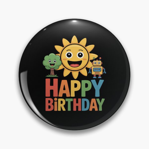 Item preview, Happy Birthday Sprunky! Funbot Sun Tree Simon designed and sold by JaskconLIfe23.