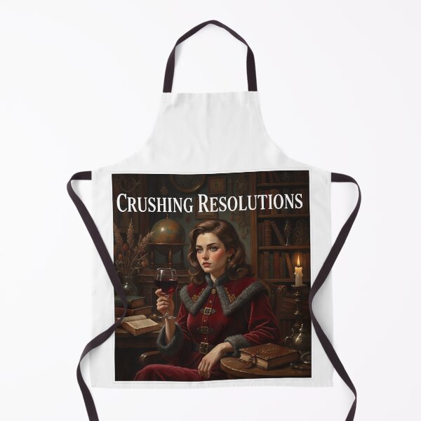 Item preview, Dark Academia Pinup for the January Resolution Dropout designed and sold by HelixPedia.