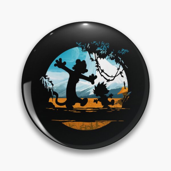 Item preview, Calvin and Hobbes Country Hills Sticker designed and sold by sardencourey3.