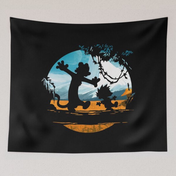 Item preview, Calvin and Hobbes Country Hills Sticker designed and sold by sardencourey3.