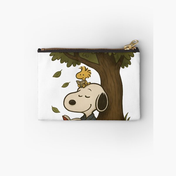 Item preview, Snoopy Reading Under a Tree – Cozy Book Lover Aesthetic designed and sold by Tidal Arts.