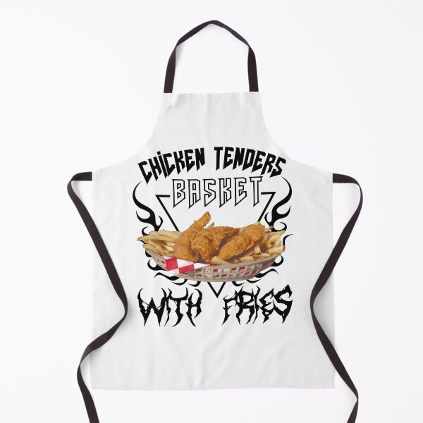 Item preview, Chicken Tenders Basket with Fries but make it metal designed and sold by MageSlayer3000.