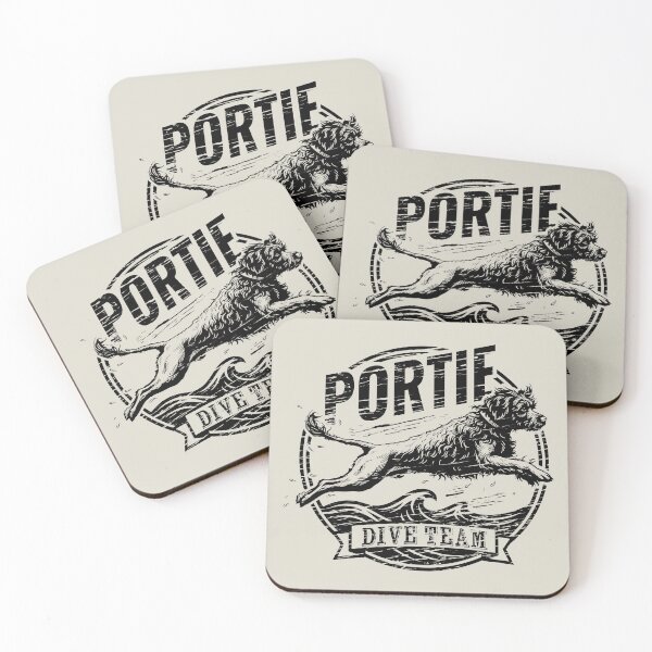 Item preview, Portuguese Water Dog - Dive Team designed and sold by k9printart.