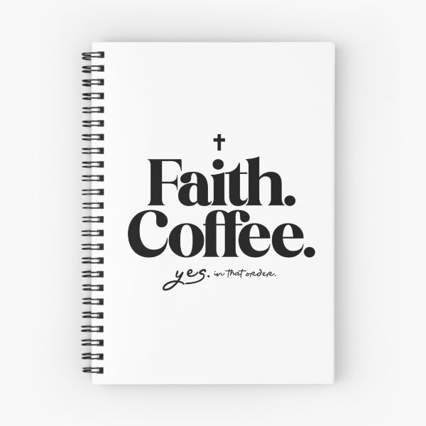 Artikelvorschau, Faith + Coffee Essential T-Shirt entworfen und verkauft von grmnts by KCC.