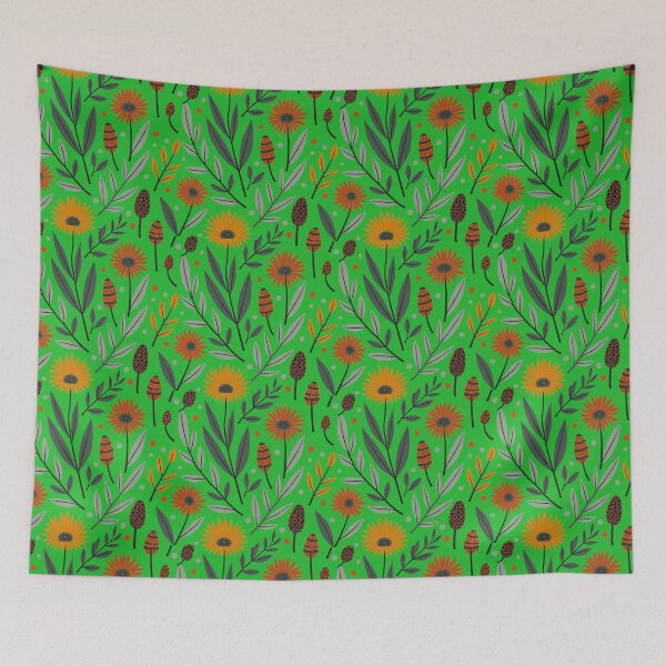 Item preview, Seamless Aussie Wildflower Print — Banksia Pods & Leaves designed and sold by TroyTheTerrific.