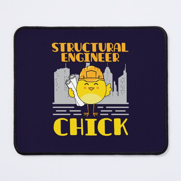 Item preview, Structural Engineer Chick designed and sold by jaygo.