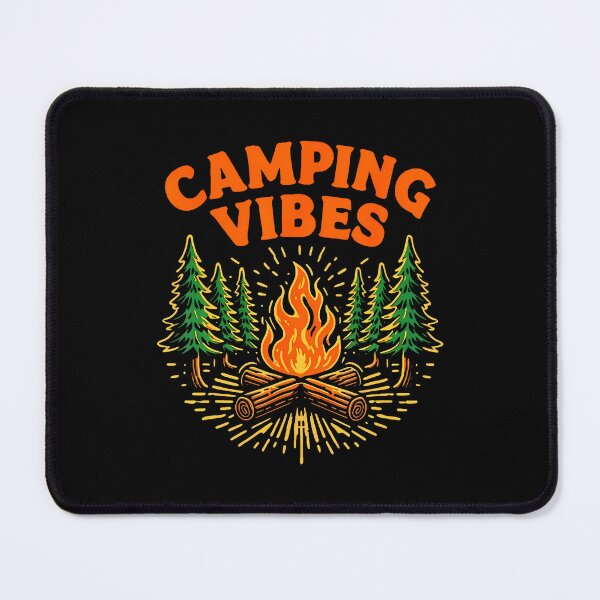 Item preview, Camping Vibes Nature Lover Camper designed and sold by ClaraTeresa1.